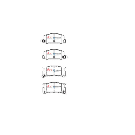 DBA Street Series Brake Pad Set Front DB426SS