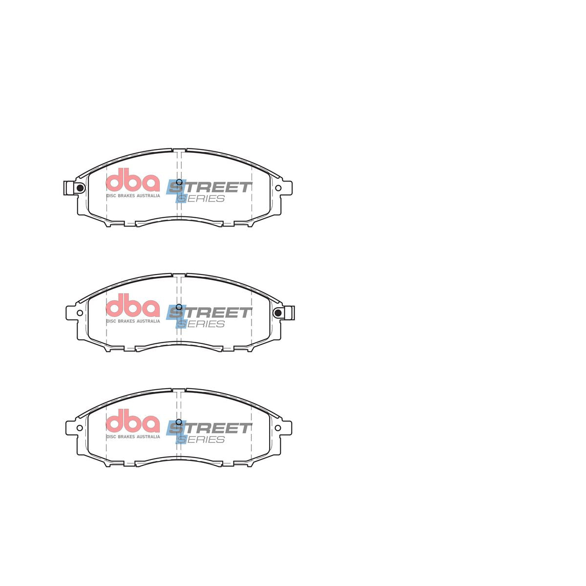 DBA Street Series Brake Pad Set Front DB1439SS