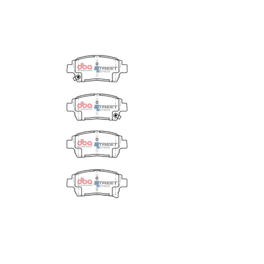 DBA Street Series Brake Pad Set Front DB1422SS