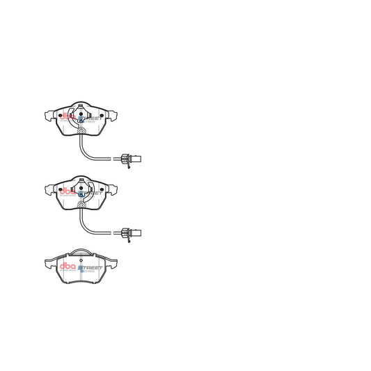 DBA Street Series Brake Pad Set Front DB1427SS