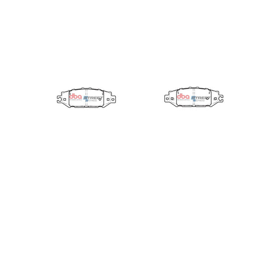 DBA Street Series Brake Pad Set Rear DB1420SS