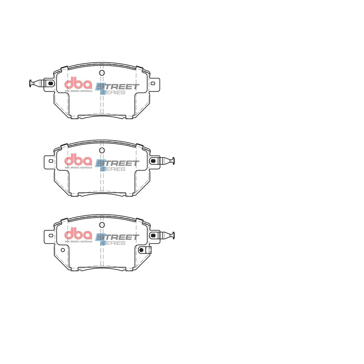 DBA Street Series Brake Pad Set Front DB1516SS