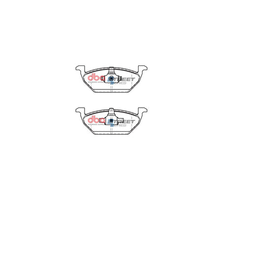 DBA Street Series Brake Pad Set Front DB1387SS