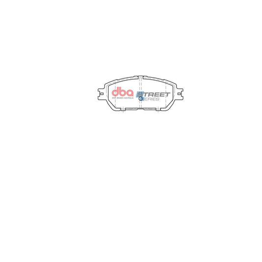 DBA Street Series Brake Pad Set Front DB1519SS