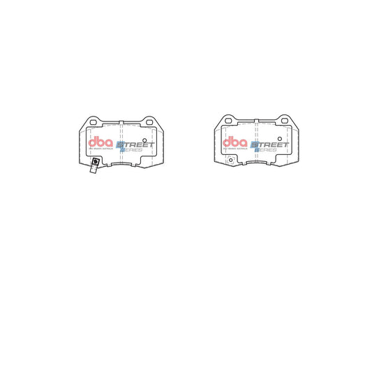 DBA Street Series Brake Pad Set Front DB1520SS