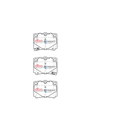 DBA Street Series Brake Pad Set Rear DB1390SS