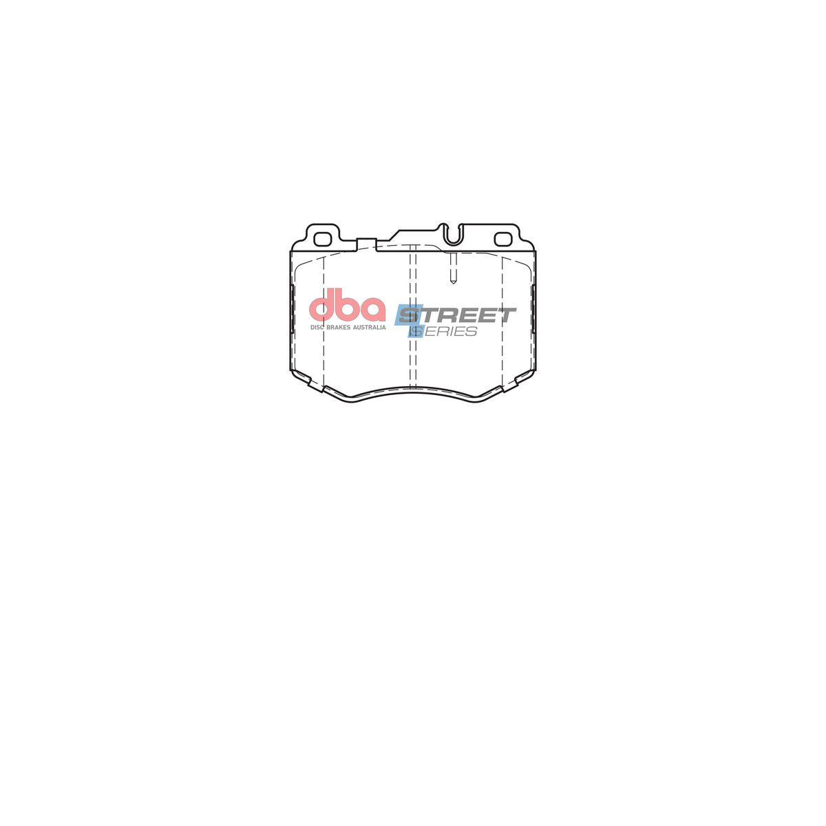 DBA Street Series Brake Pad Set DB15182SS