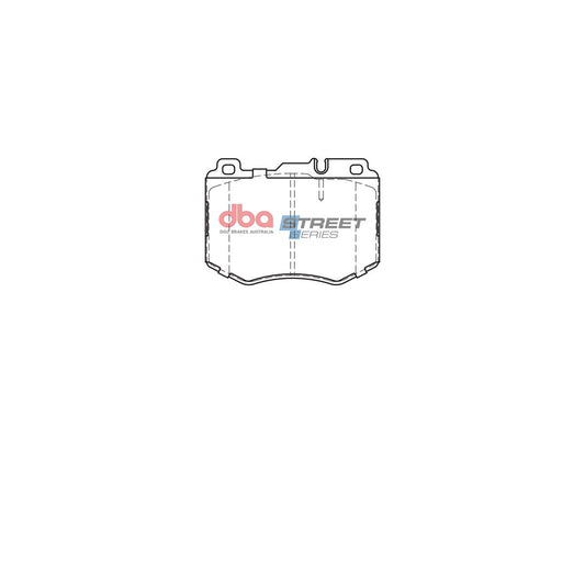 DBA Street Series Brake Pad Set DB15182SS