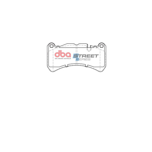 DBA Street Series Brake Pad Set Front DB1845SS