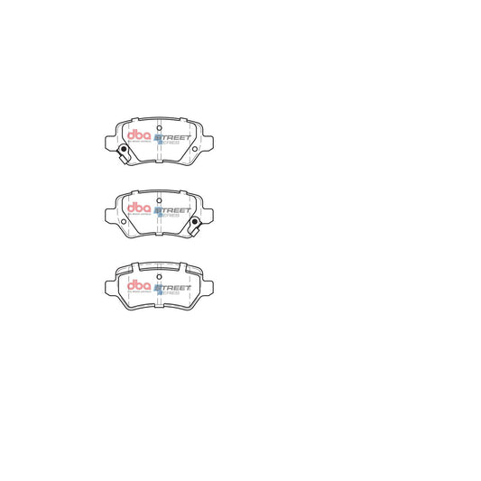DBA Street Series Brake Pad Set Rear DB1511SS
