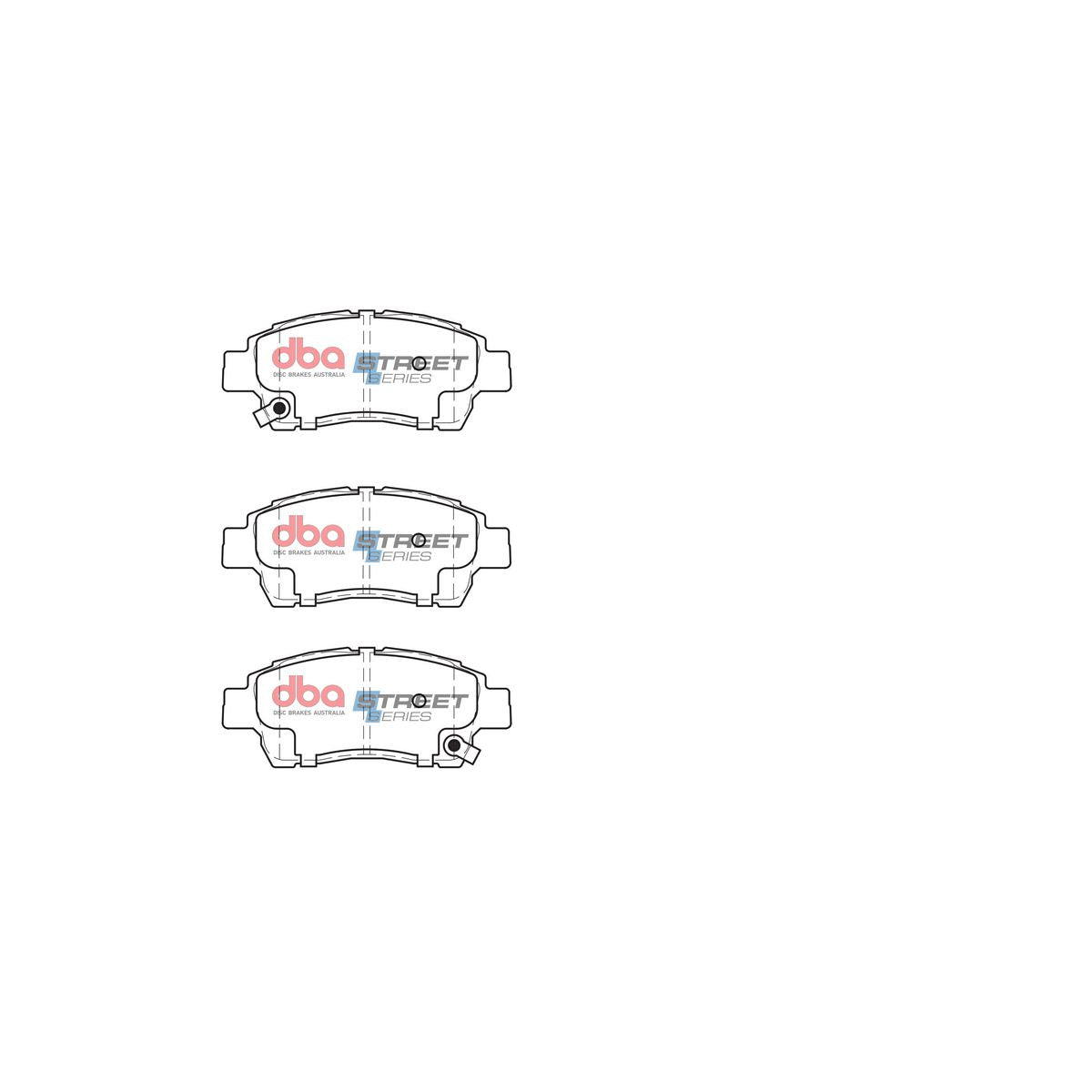 DBA Street Series Brake Pad Set Front DB1378SS