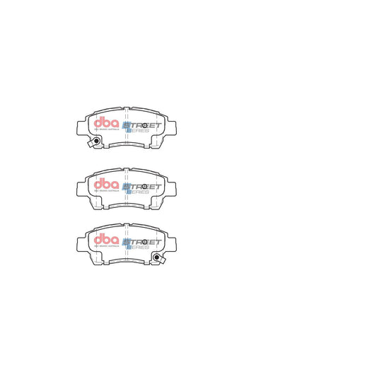 DBA Street Series Brake Pad Set Front DB1378SS