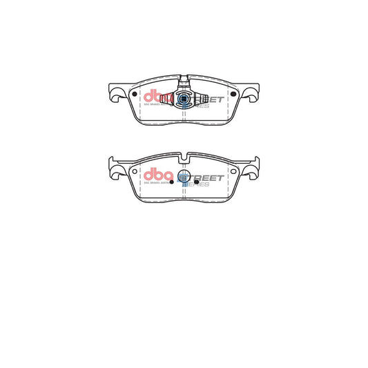 DBA Street Series Brake Pad Set DB15058SS