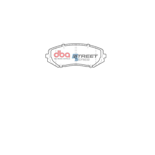 DBA Street Series Brake Pad Set Front DB1842SS