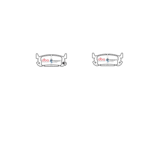 DBA Street Series Brake Pad Set Rear DB1508SS