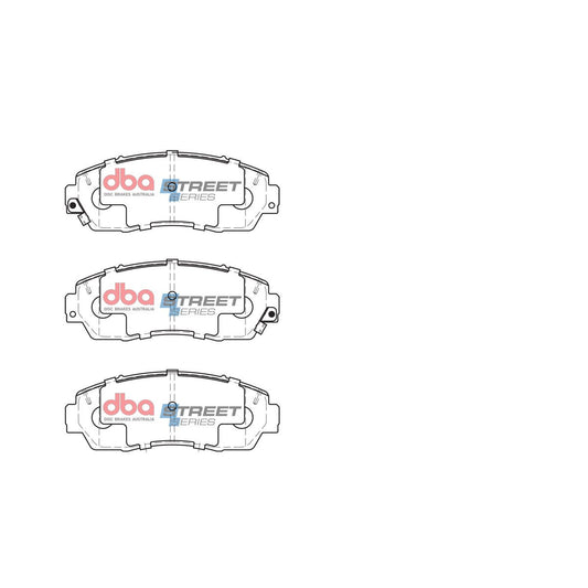 DBA Street Series Brake Pad Set Front DB1843SS