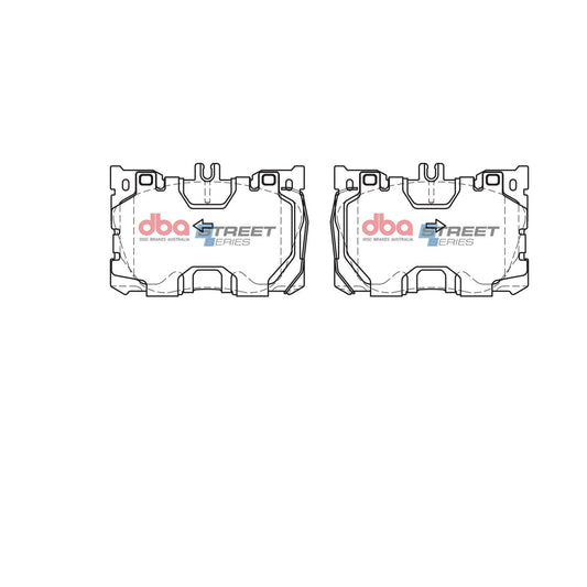 DBA Street Series Brake Pad Set DB15062SS