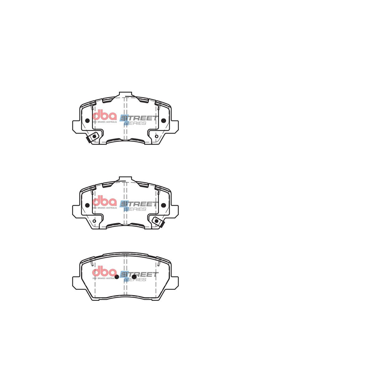 DBA Street Series Brake Pad Set DB15056SS