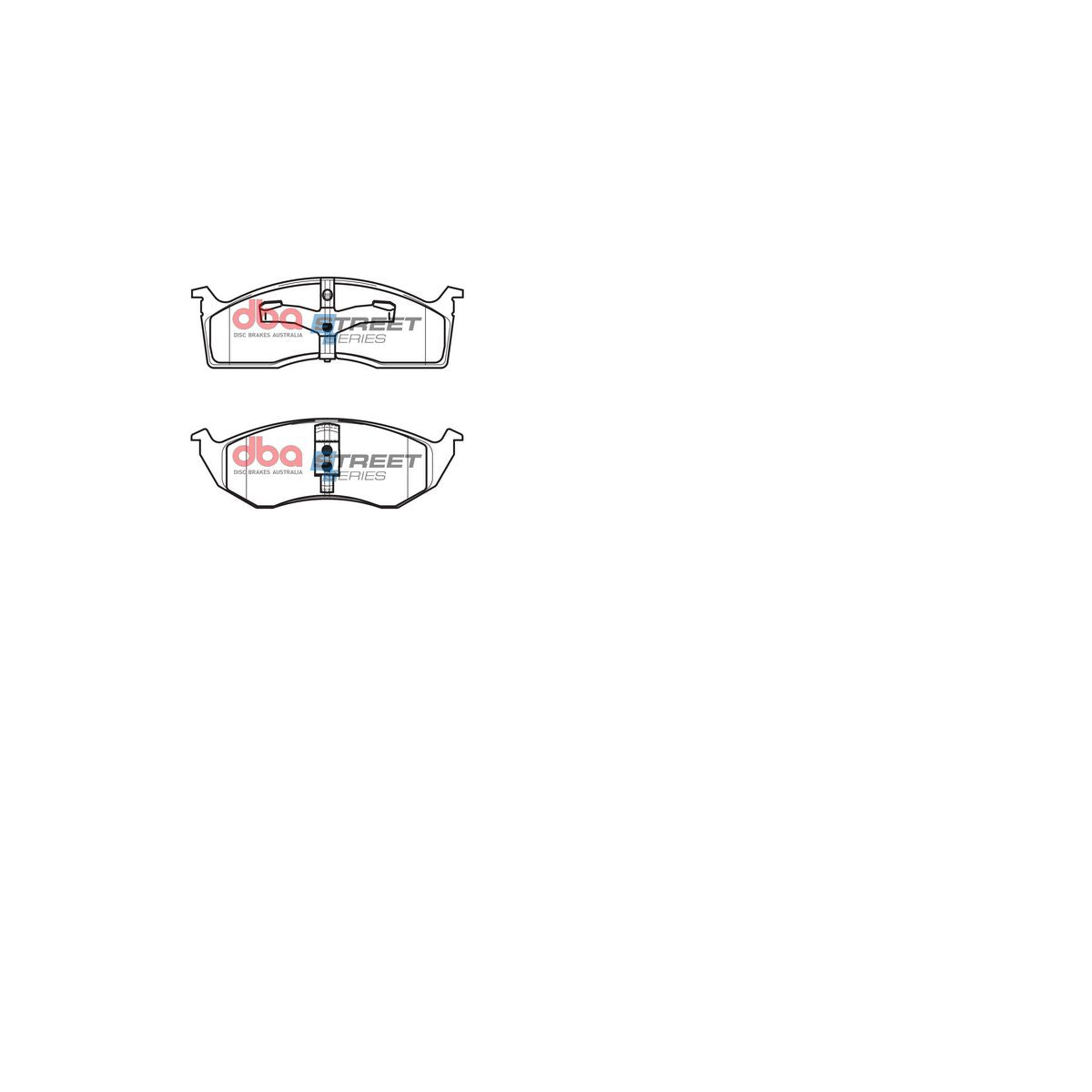 DBA Street Series Brake Pad Set Front DB1374SS