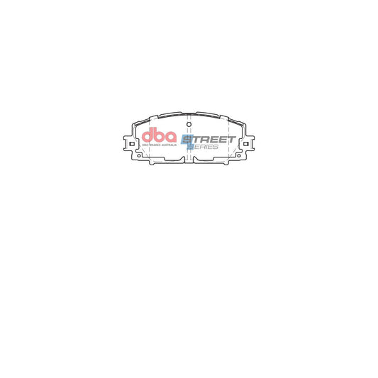 DBA Street Series Brake Pad Set Front DB1820SS