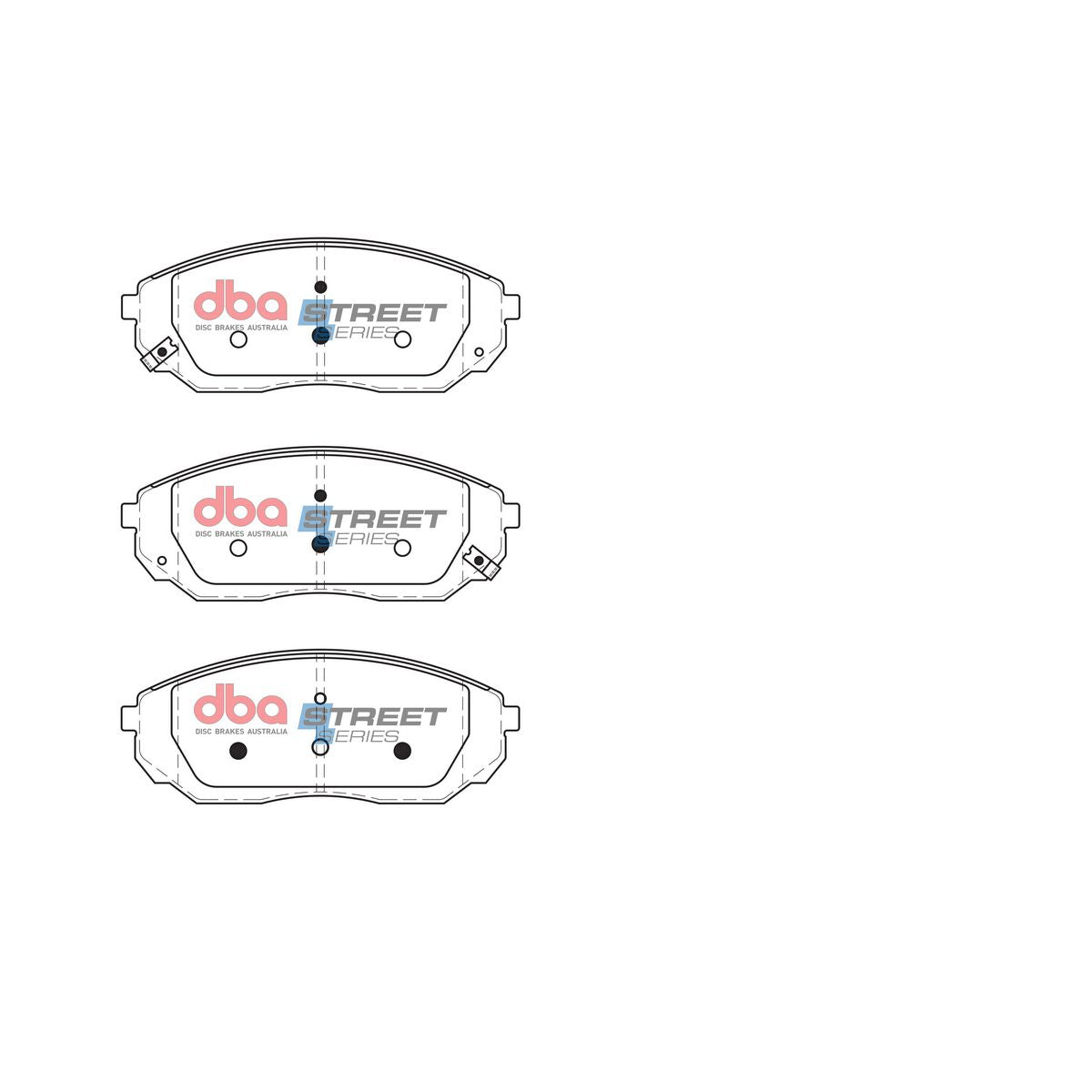 DBA Street Series Brake Pad Set Front DB1815SS