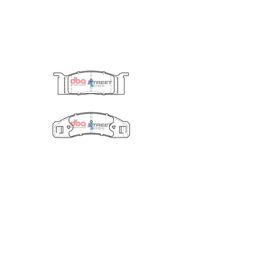 DBA Street Series Brake Pad Set Front DB1807SS