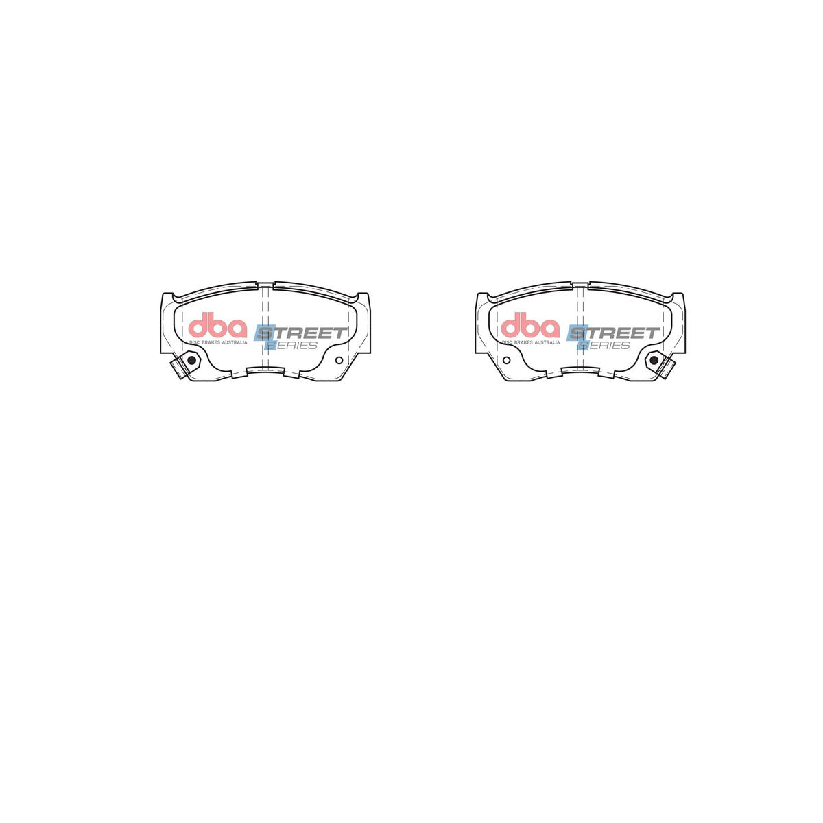 DBA Street Series Brake Pad Set Front DB1367SS