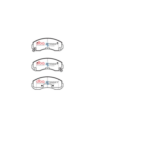 DBA Street Series Brake Pad Set Front DB1817SS