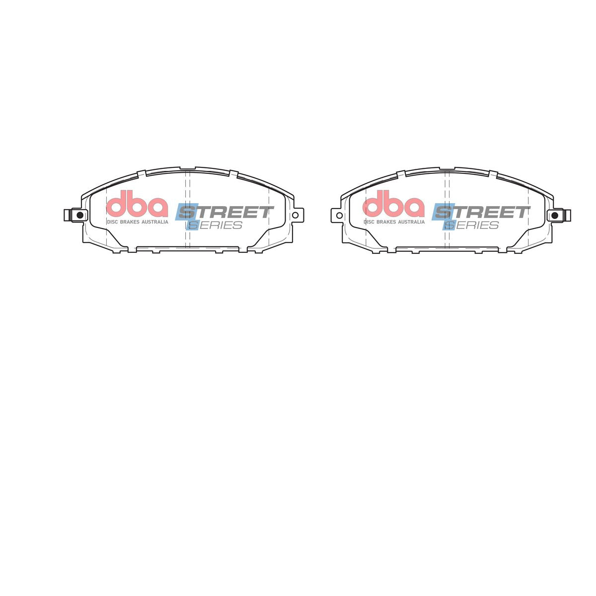 DBA Street Series Brake Pad Set Front DB1361SS