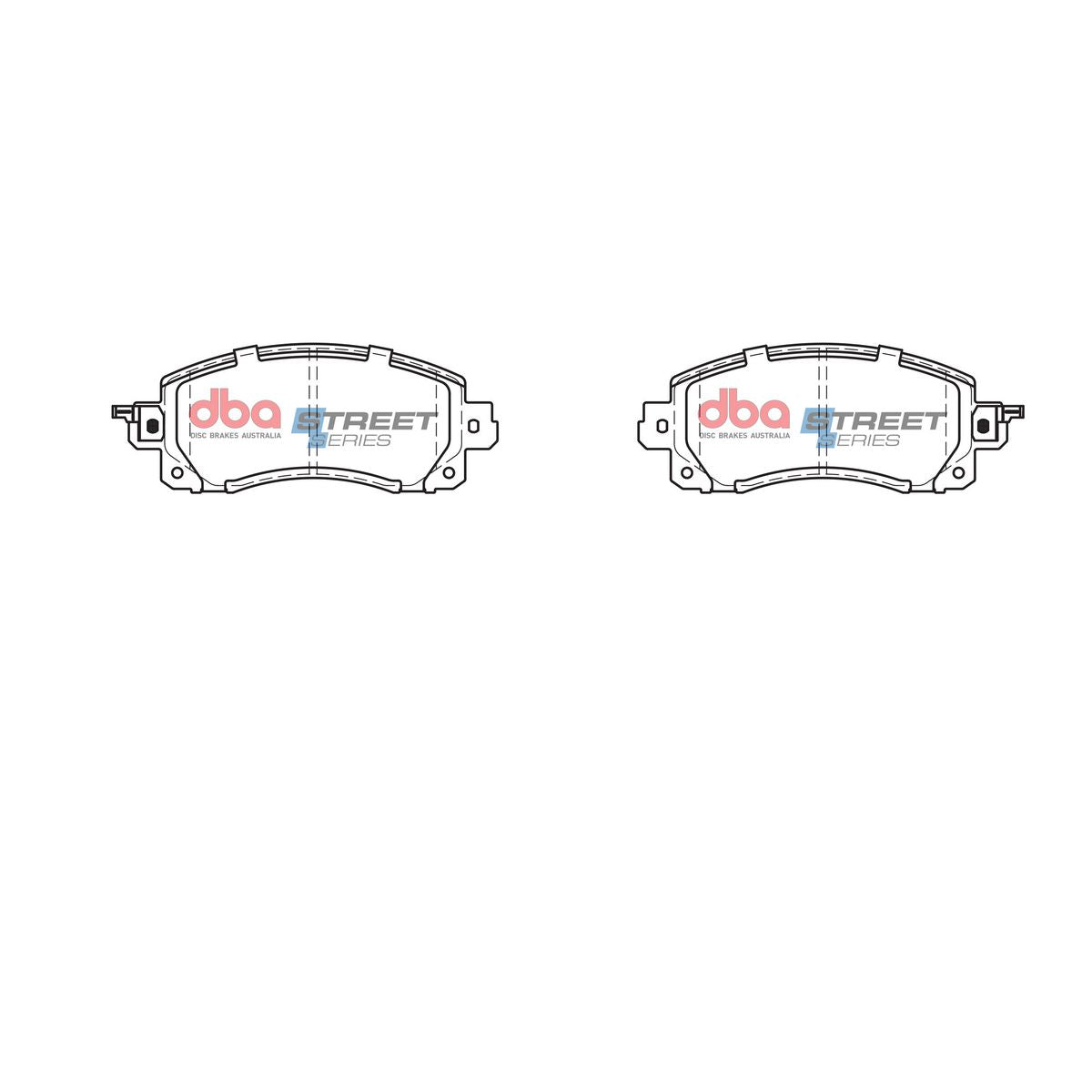 DBA Street Series Brake Pad Set DB15042SS