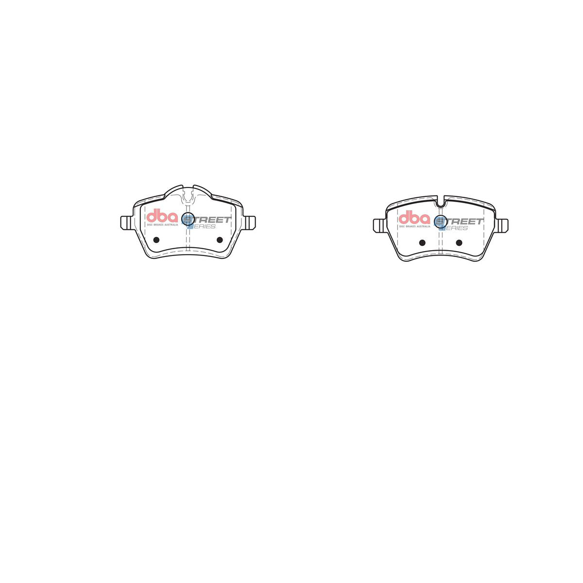 DBA Street Series Brake Pad Set Front DB2052SS