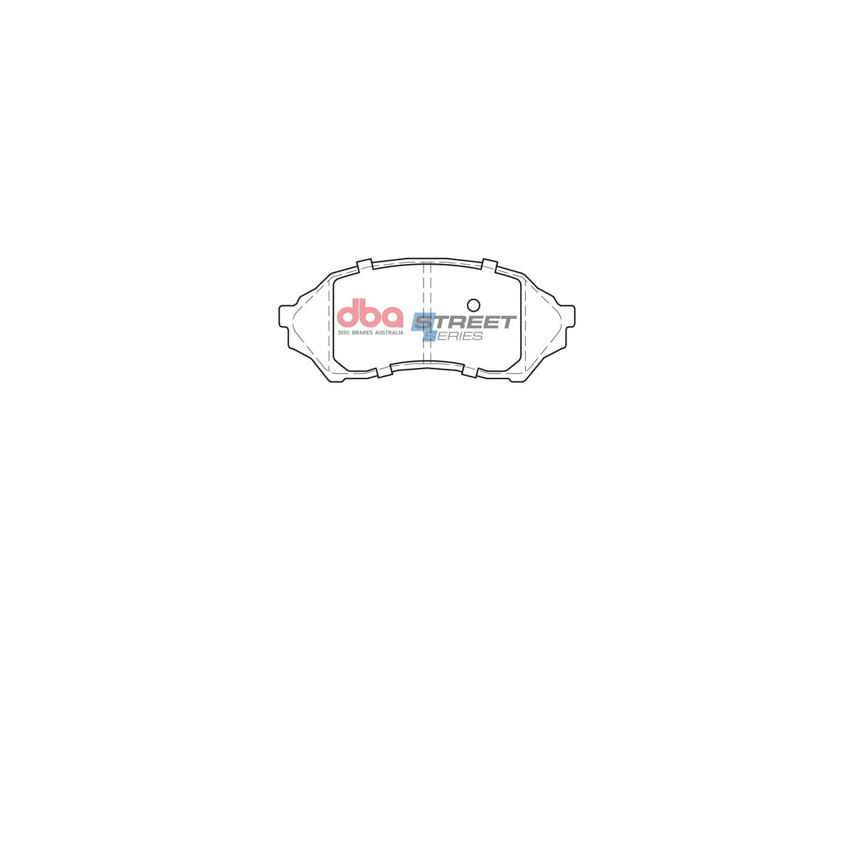 DBA Street Series Brake Pad Set Front DB1358SS