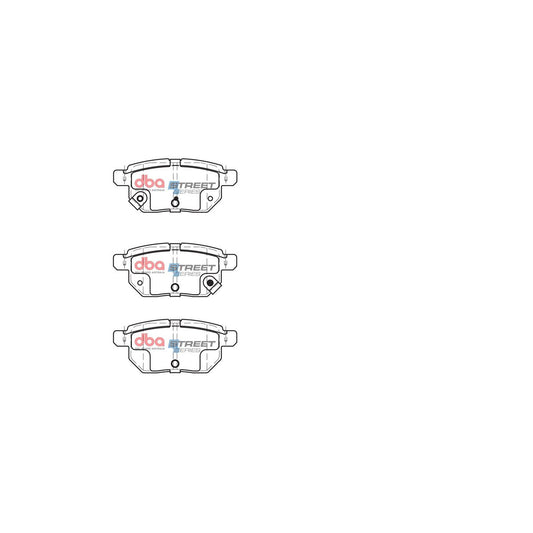 DBA Street Series Brake Pad Set Rear DB1786SS