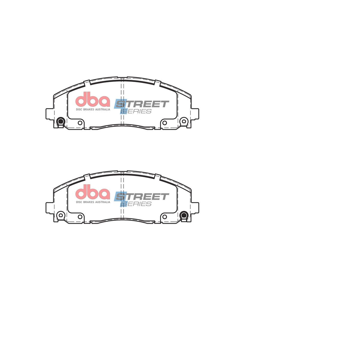 DBA Street Series Brake Pad Set DB15038SS