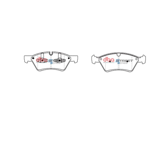 DBA Street Series Brake Pad Set Front DB2048SS