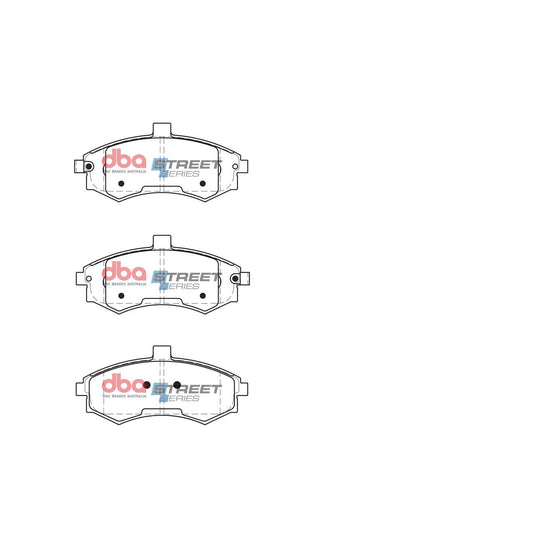 DBA Street Series Brake Pad Set Front DB1503SS