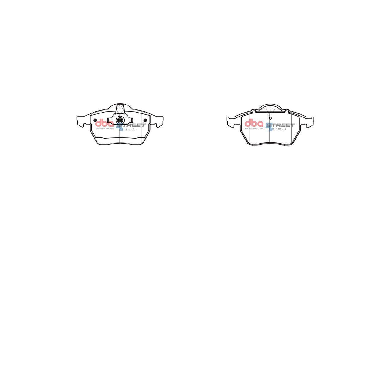 DBA Street Series Brake Pad Set Front DB1351SS