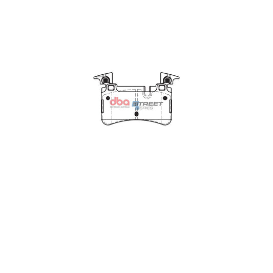 DBA Street Series Brake Pad Set DB15037SS