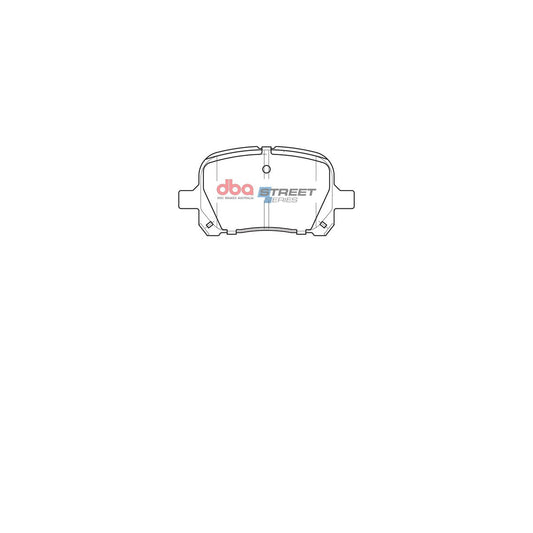 DBA Street Series Brake Pad Set Front DB1345SS