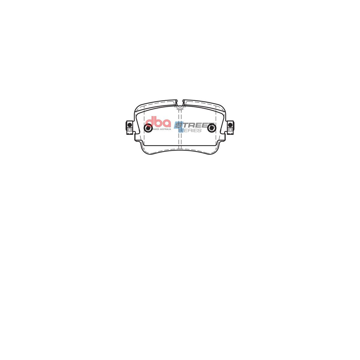 DBA Street Series Brake Pad Set DB15031SS