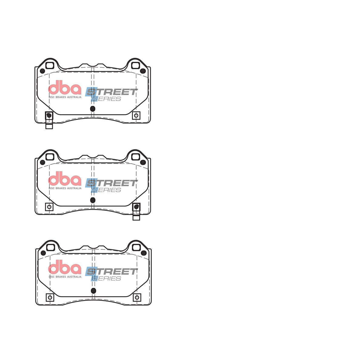 DBA Street Series Brake Pad Set DB15025SS