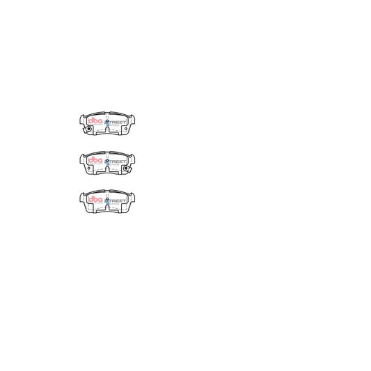 DBA Street Series Brake Pad Set Front DB1768SS