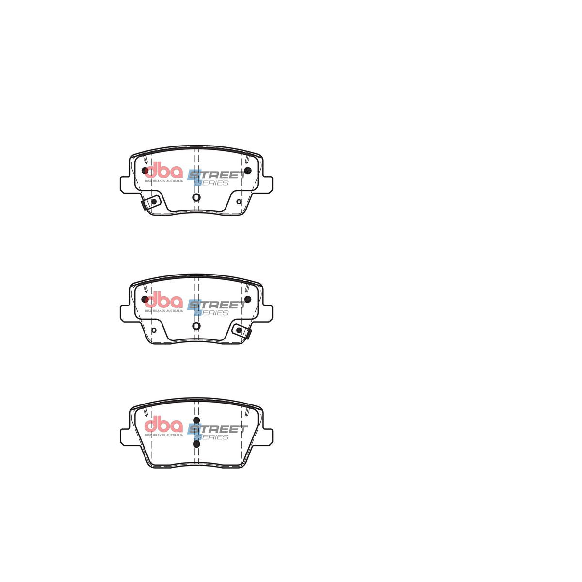 DBA Street Series Brake Pad Set DB15013SS