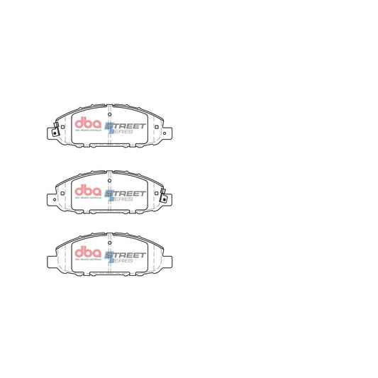 DBA Street Series Brake Pad Set Front DB1769SS