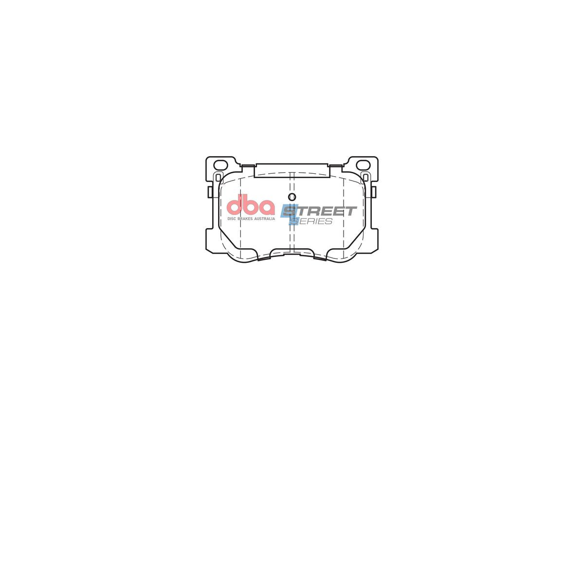 DBA Street Series Brake Pad Set DB15021SS