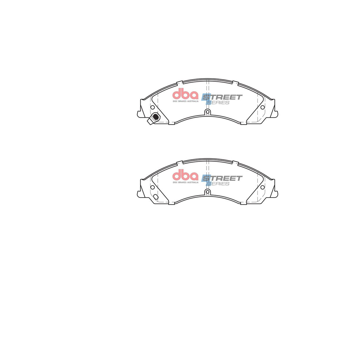 DBA Street Series Brake Pad Set Front DB1778SS