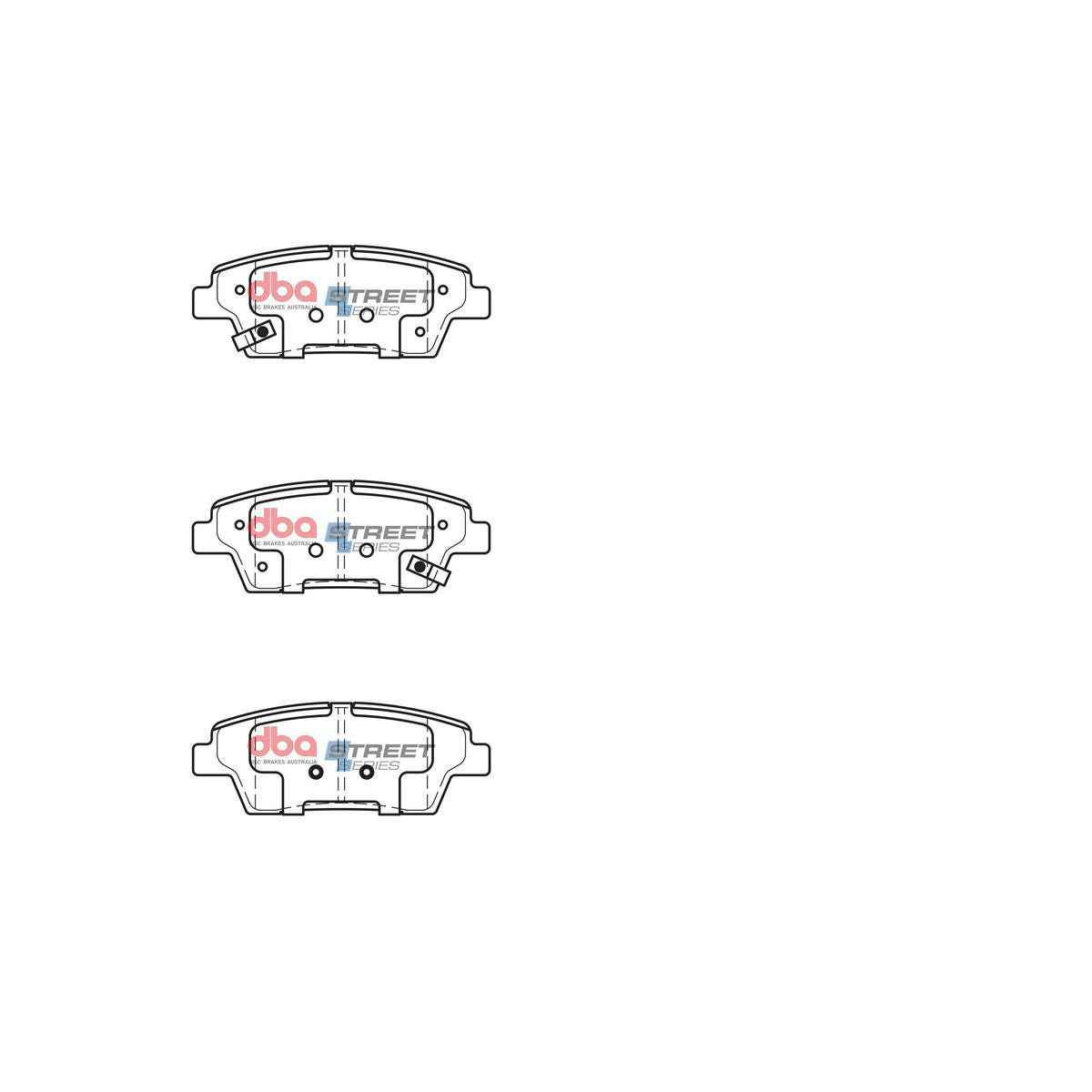 DBA Street Series Brake Pad Set DB15022SS