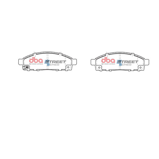 DBA Street Series Brake Pad Set Front DB1774SS