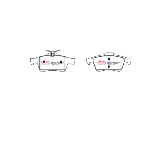 DBA Street Series Brake Pad Set Rear DB1763SS