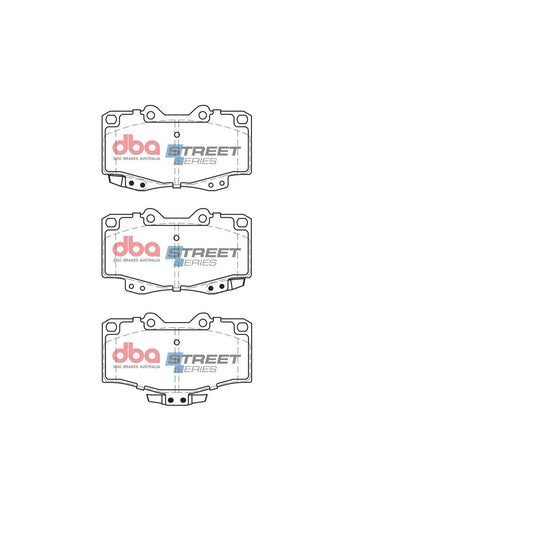 DBA Street Series Brake Pad Set Front DB1323SS
